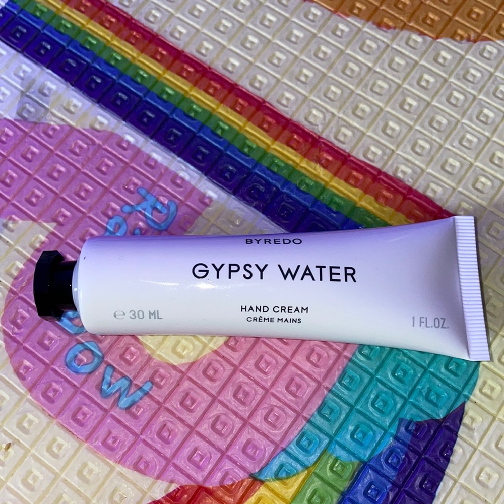 Byredo Gypsy Water Hand Cream White Tube with Black Cap